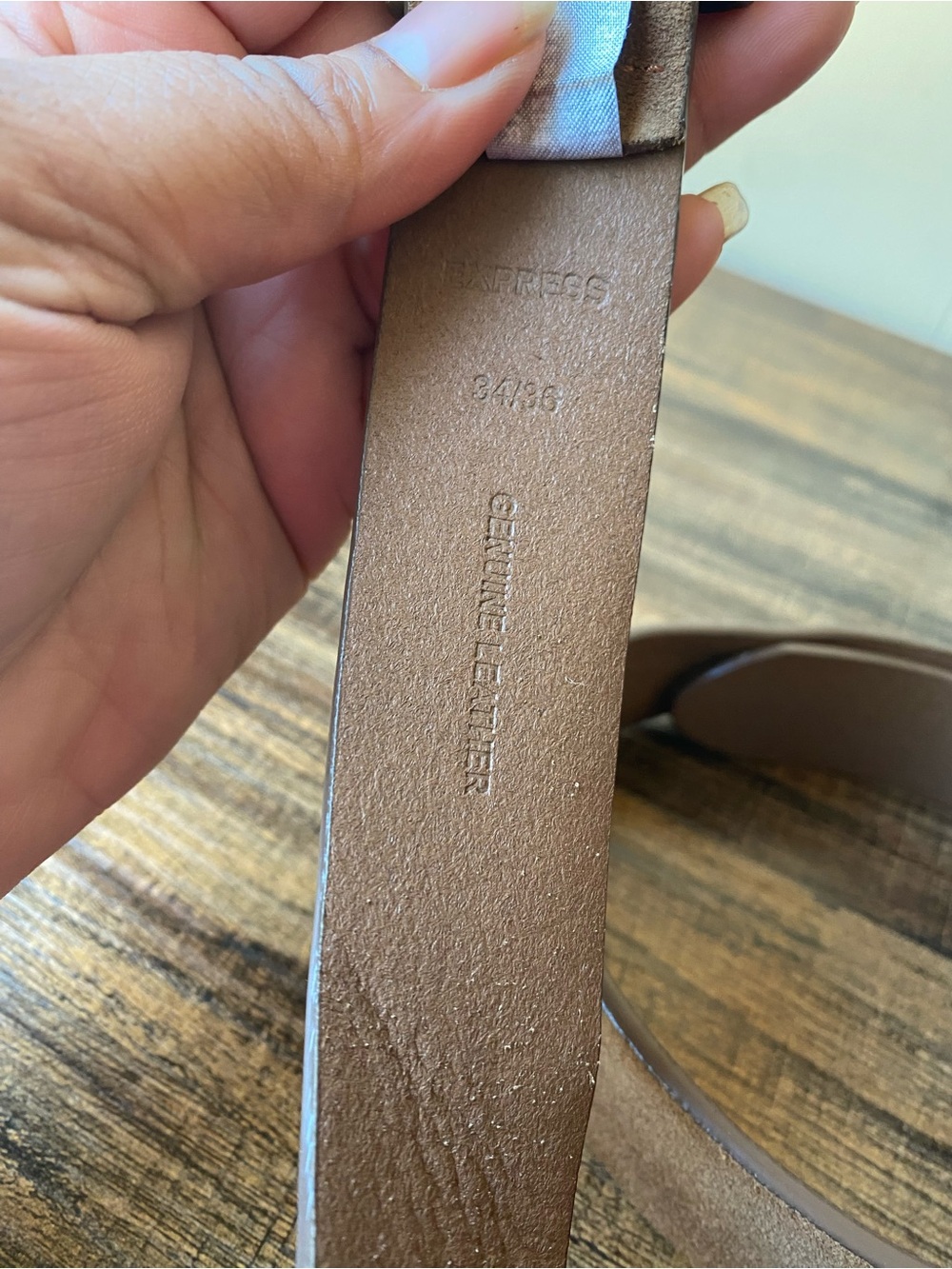 Express Suede Belt - Picture 6 of 8